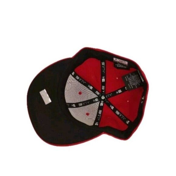 New Era 59Fifty Men Women Hat St. Louis Cardinals Low Profile Red Fitted Cap - Picture 15 of 16